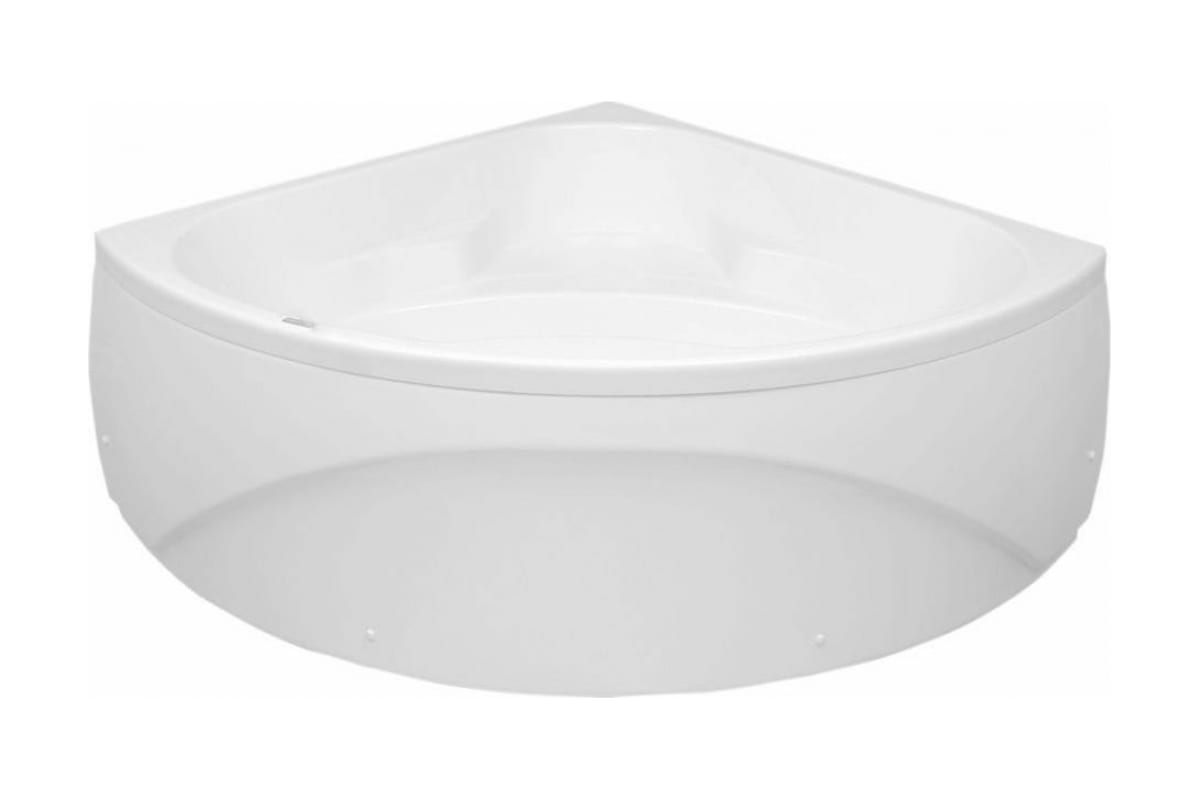 Приобрести aquanet акриловая ванна vitoria 130x130 см, белая
