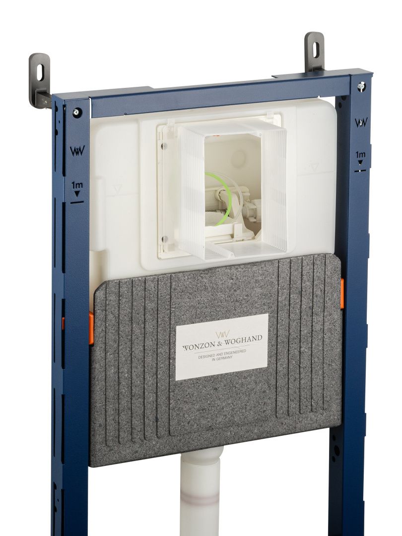 Приобрести инсталляция для унитазов wonzon & woghand с пневматической системой смыва (ww-ti743a-h)