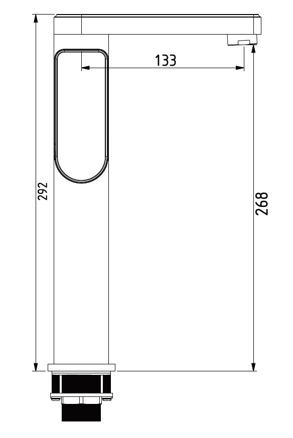Приобрести savol смеситель для раковины 292мм, высокий, хром s-600716g