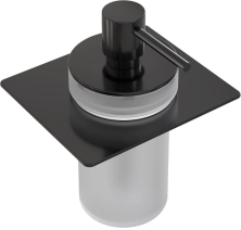 Boheme Дозатор жидкого мыла Space, черный хром 10966-SGM-DISP