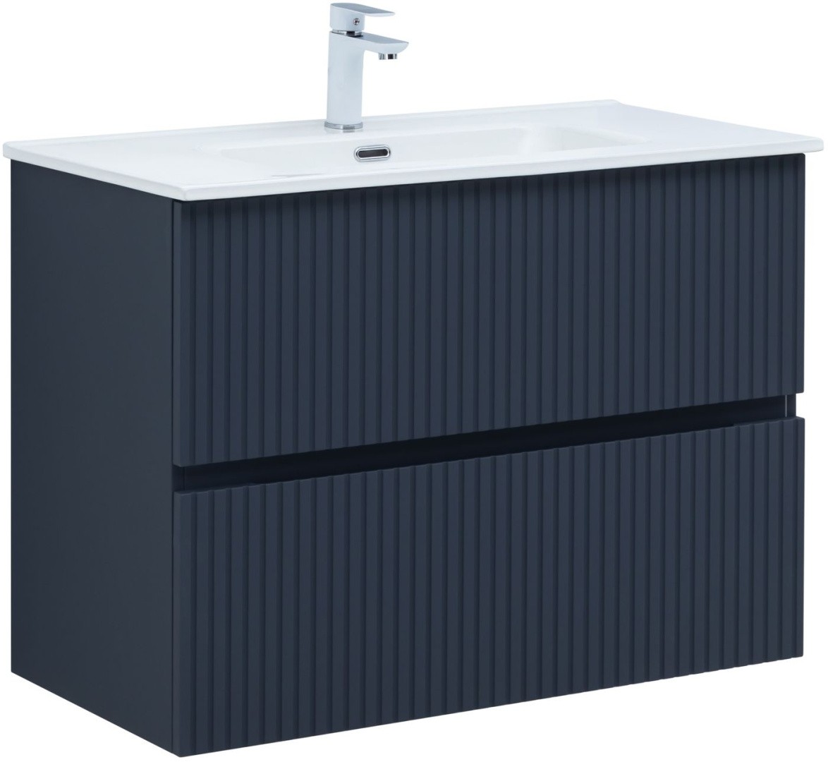 Приобрести aquanet тумба с раковиной джейн 90 см, маренго