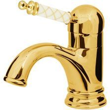 Boheme Смеситель для раковины Murano, золото 281-MR-W