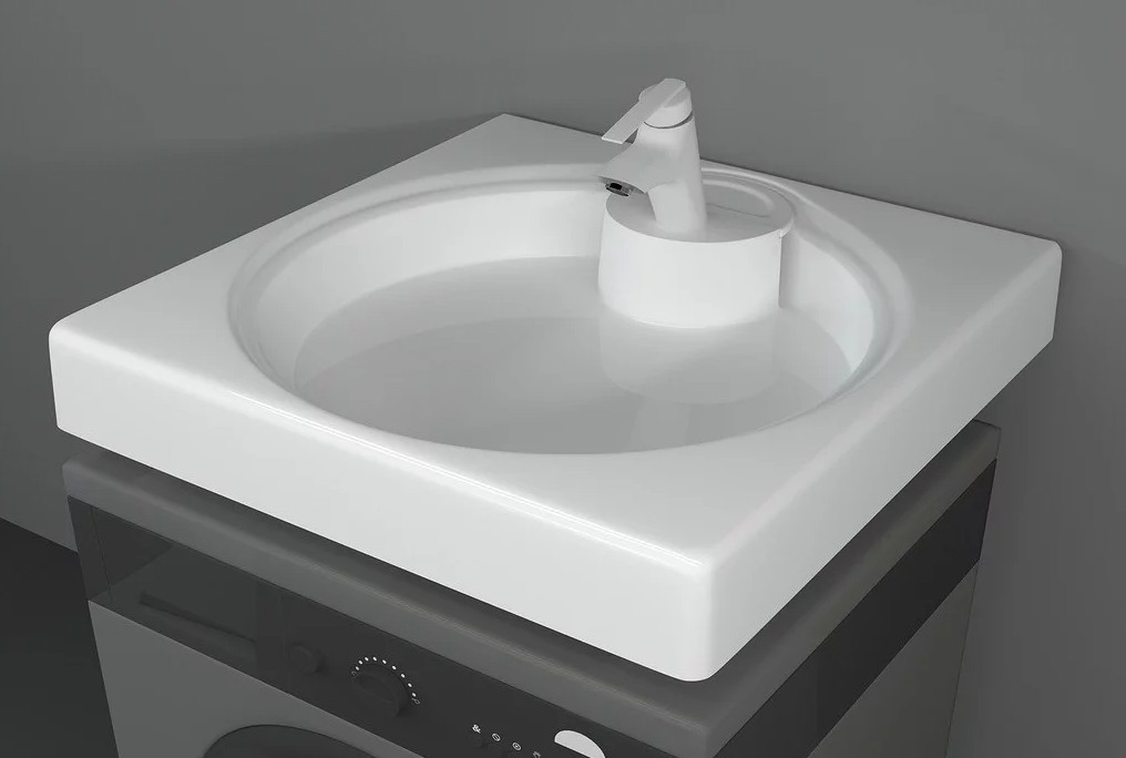 Приобрести раковина над стиральной машиной horké praga 597*596