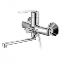 HAIBA Смеситель для ванны 192мм, хром HB-60183