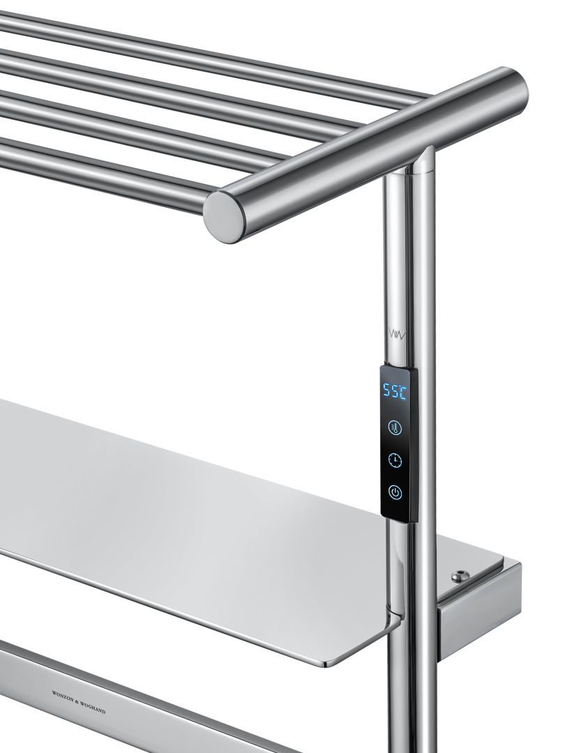 Приобрести полотенцесушитель электрический wonzon & woghand düsseldorf, хром (ww-a208-cr)