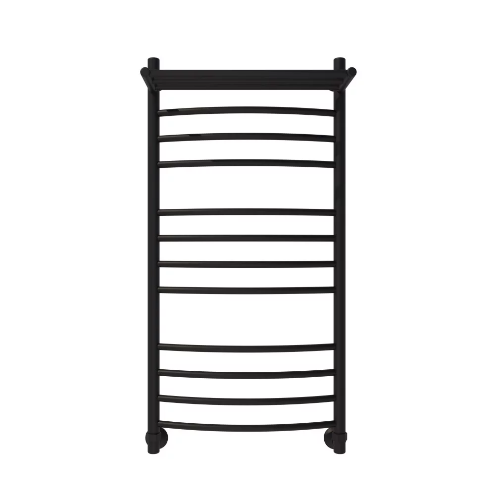 Приобрести veconi полотенцесушитель водяной nemi-b 50х100 см, черный n10050b-b