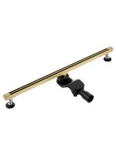 Душевой трап 90 см WONZON & WOGHAND, Брашированное золото (WW-65409T-BG)