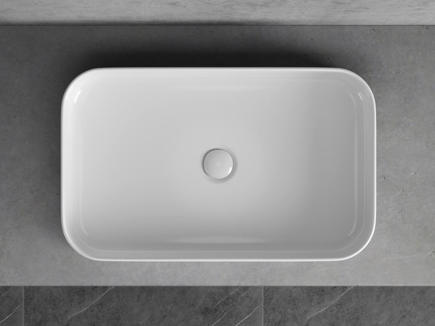 Приобрести hayzburg накладная раковина чаша 60х37 см, белая hb-0035-60