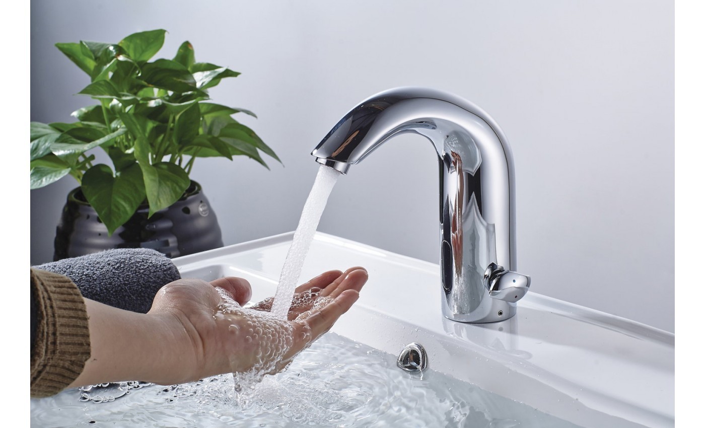 Приобрести lemark смеситель для раковины project, сенсорный, хром lm4656ce