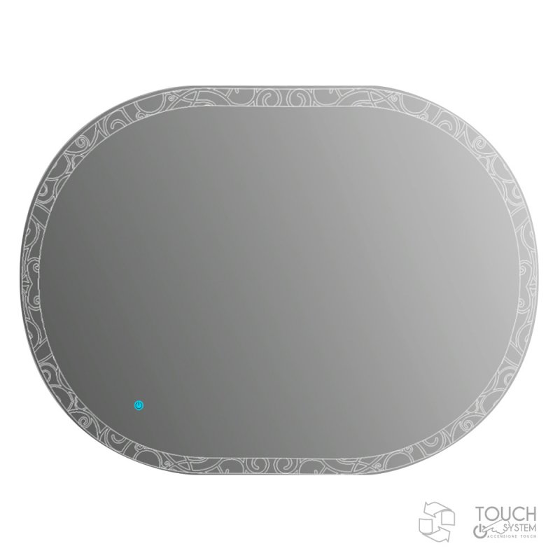 Приобрести cezares зеркало 100х75см, led подсветка, 44997