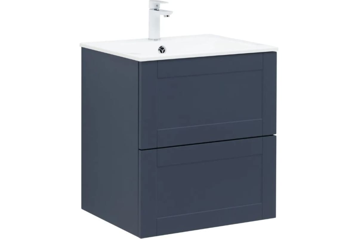 Приобрести aquanet тумба с раковиной терра 60 см, маренго