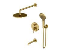 Hayzburg Встраиваемая душевая система, золото HB-4001GO