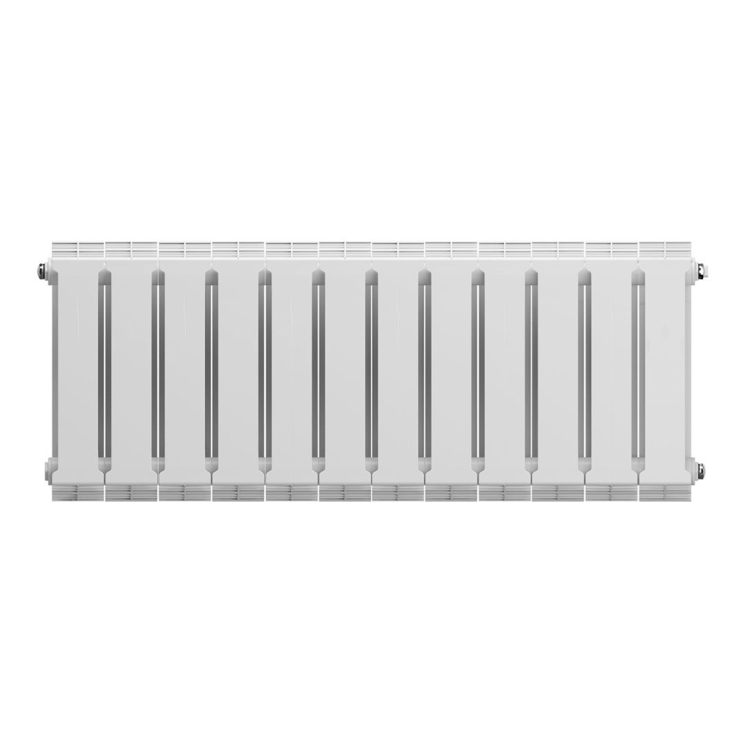 Приобрести royal thermo радиатор биметаллический pianoforte 300 /bianco traffico ( белый ) - 12 секц.