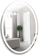 AZARIO зеркало Италия 570х770- 3 Сенсор выкл+подогрев+часы