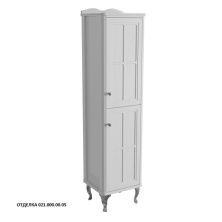 Caprigo Пенал BORGO 40 см, правый, белый, эмаль