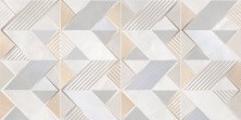 Декор настенный Alma Ceramica Rivoli 249x500, цветной узор