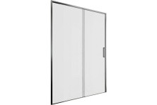 Aquanet Душевая дверь Pleasure Evo 130 AE65-N130-CT профиль хром, прозрачное стекло
