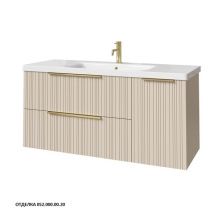 Caprigo Тумба с раковиной RAIN 120 см, правая, кремовая, эмаль