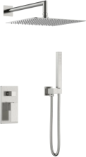 Boheme Душевая система Qubic, встраиваемая, никель 474-3-NB