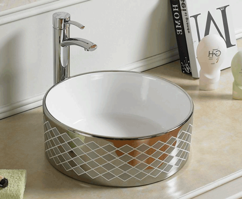 Приобрести раковина накладная ceramalux 40 см nc 7078asp