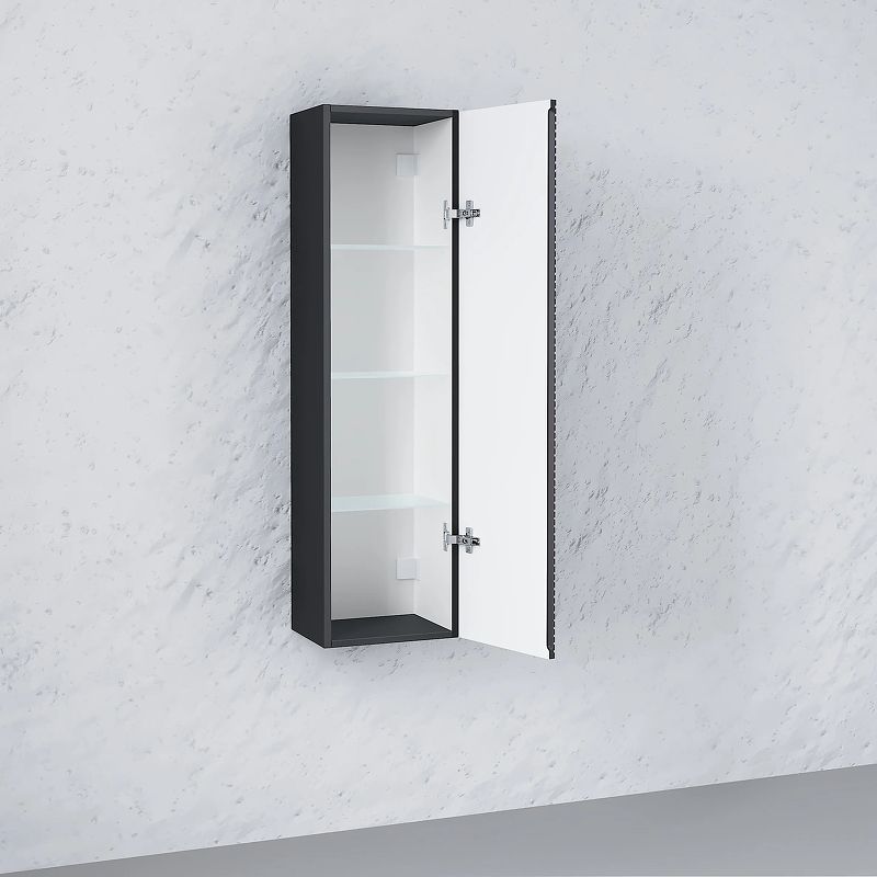 Приобрести jorno пенал подвесной stone 33 см, антрацит