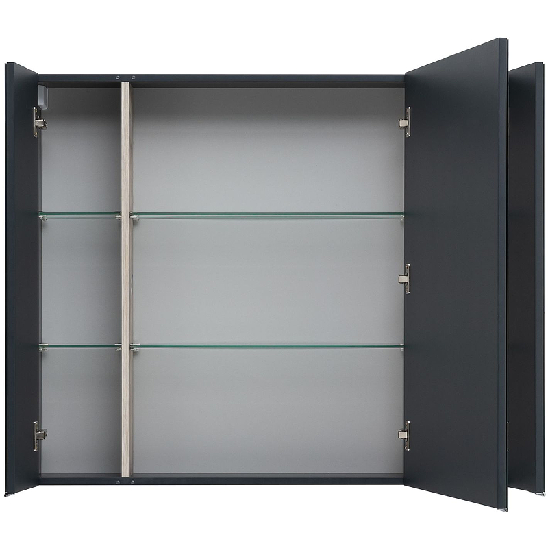 Приобрести aquanet зеркальный шкаф алвита new 90 см, антрацит