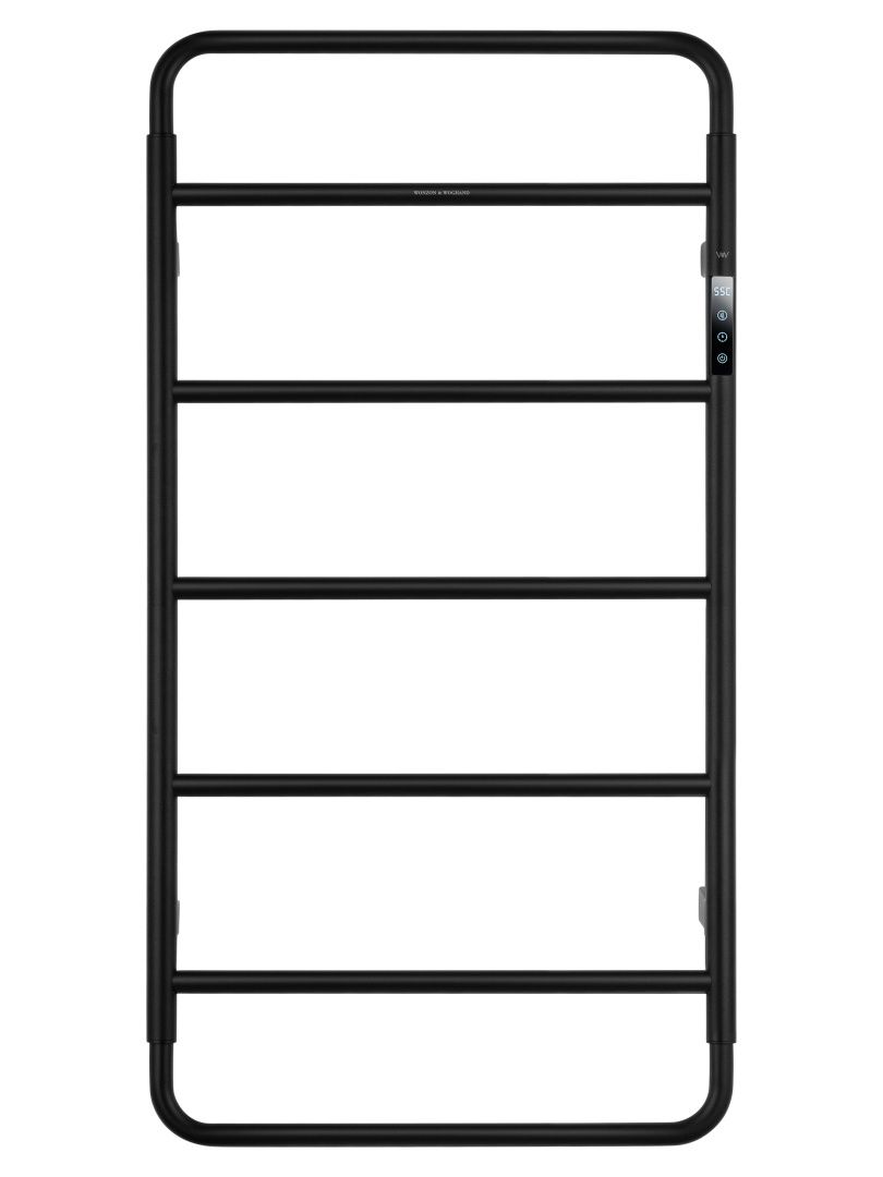 Приобрести полотенцесушитель электрический wonzon & woghand wismar, черный (ww-al202-mb)