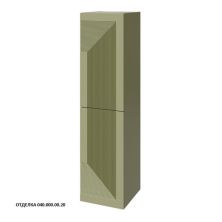 Caprigo Пенал MODO Quarta 35 см, светло зеленый, эмаль