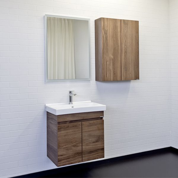 Приобрести сomforty шкаф подвесной осло-60 дуб тёмно-коричневый