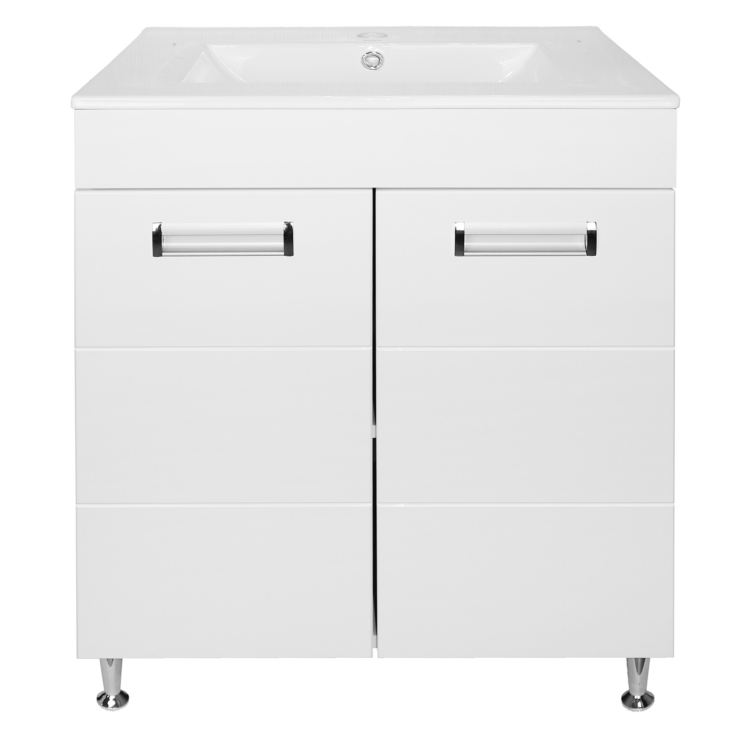 Приобрести loranto тумба напольная с раковиной дина 60 61х47 см, белая (cs00089907)