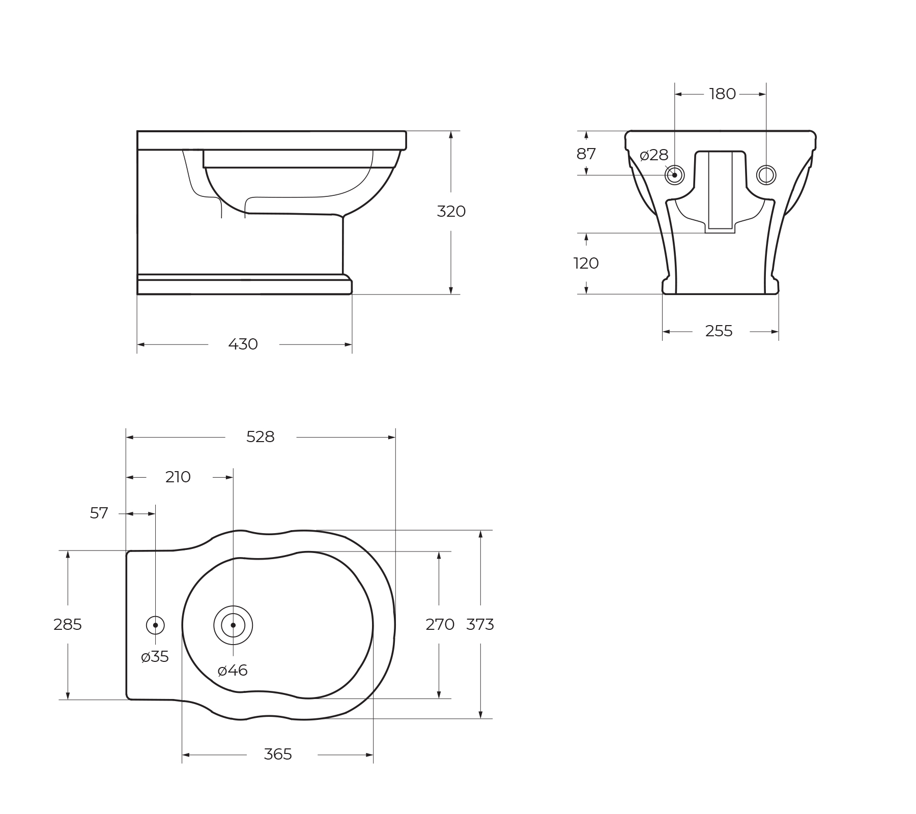 Приобрести belbagno биде подвесное boheme, белое bb115bh