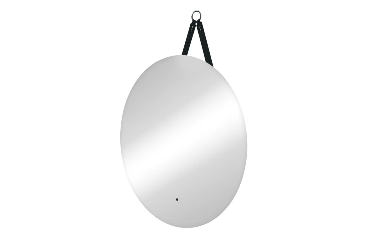 Приобрести continent зеркало с подсветкой best 65х65 см, черное