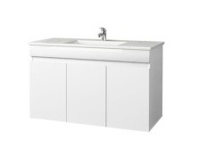 Mirsant Тумба подвесная Next 100 см с раковиной More 100 УТ000086061