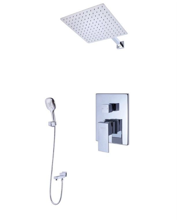 Приобрести grocenberg встраиваемая душевая система, хром gb5008cr