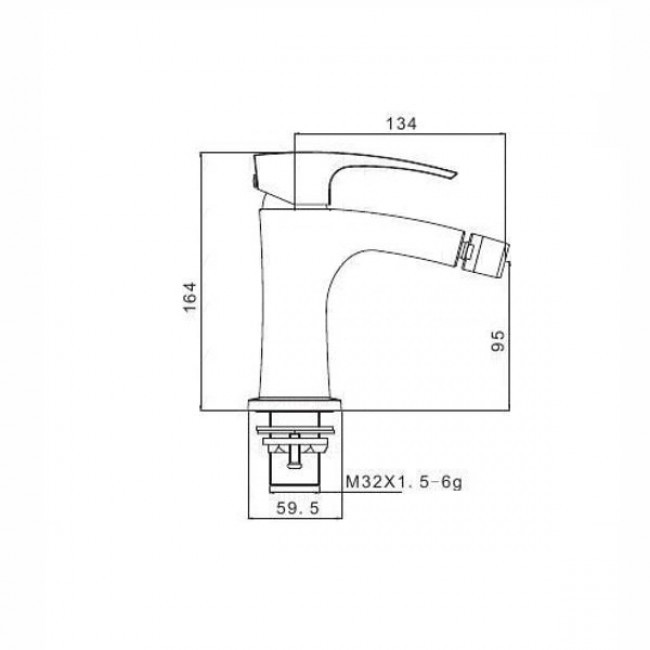 Приобрести gappo смеситель для биде g5007, хром 97601