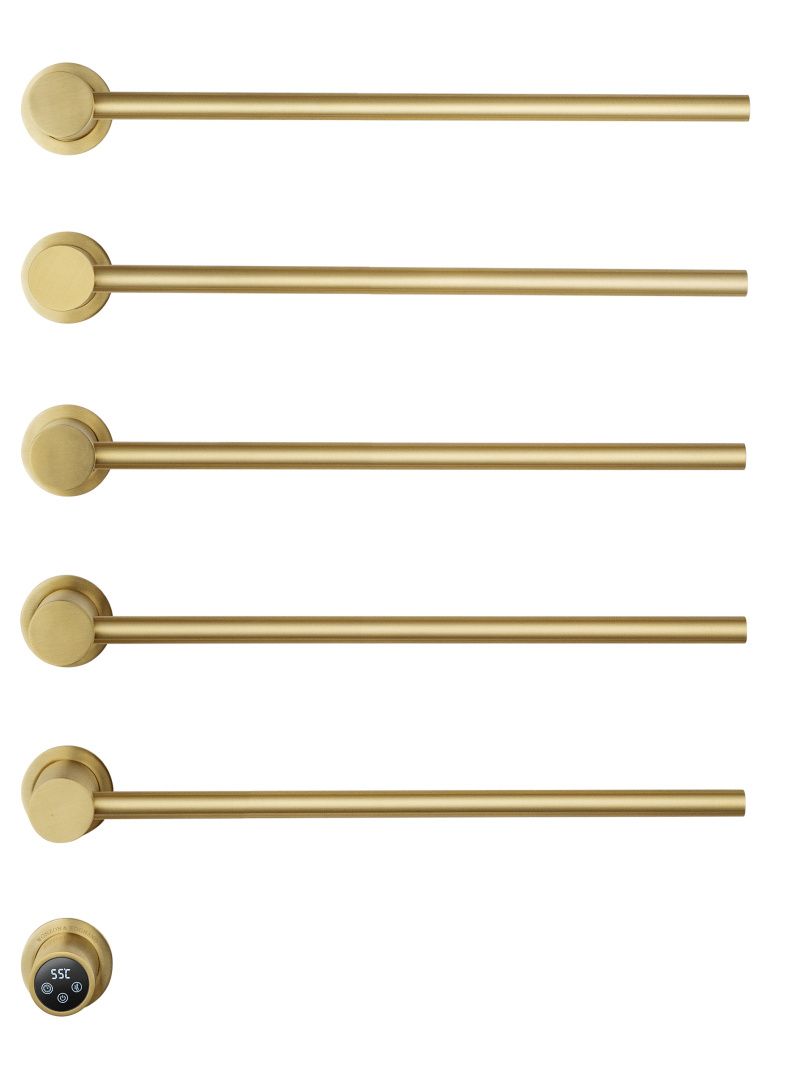 Приобрести полотенцесушитель электрический встраиваемый wonzon & woghand hamburg, брашированное золото (ww-al315-bg)