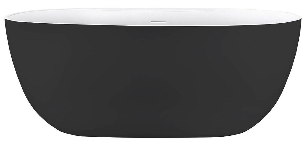 Приобрести aquanet акриловая ванна family sweet 170x78 см, черная 155778-gw-mb gloss finish