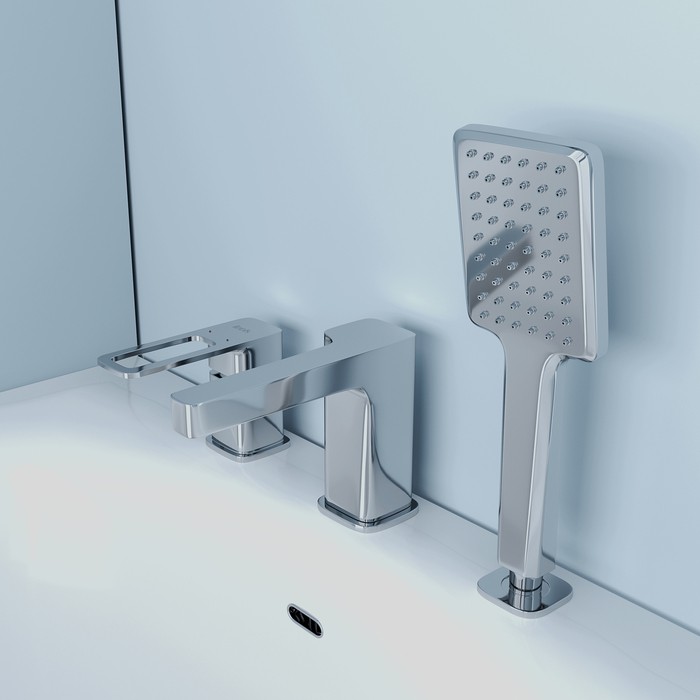 Приобрести iddis смеситель на борт ванны slide, 3 -отверстия, хром slisb30i07