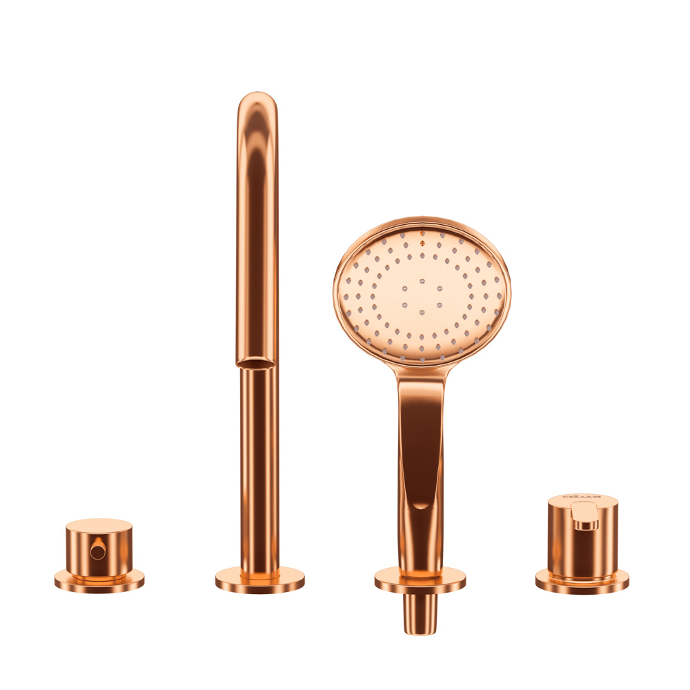 Приобрести cezares смеситель на борт ванны leaf-bvdm4-ss