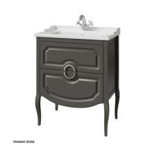 Caprigo Тумба с раковиной FIRENZE 70 см, графит