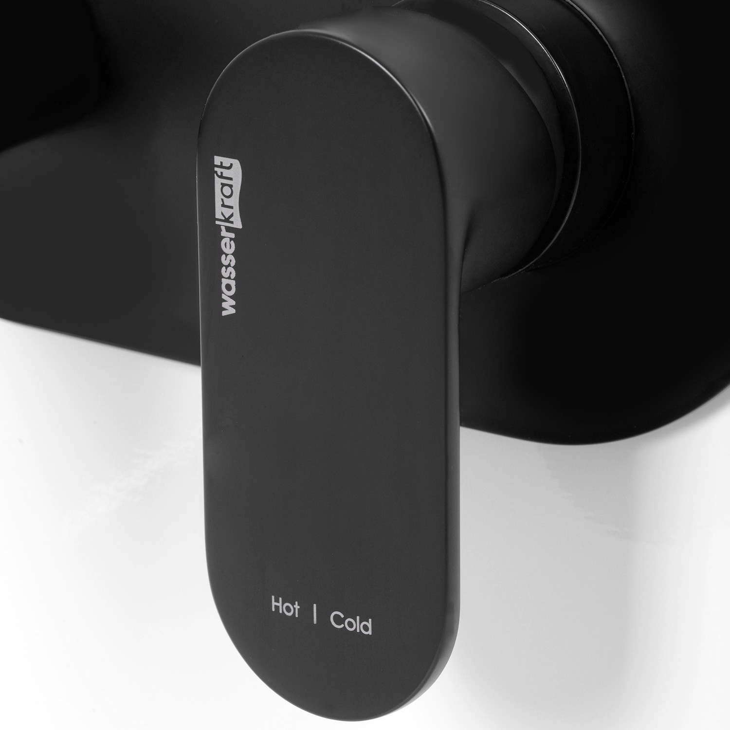 Приобрести wasserkraft смеситель для раковины elbe, 7430 настенный, матовый черный