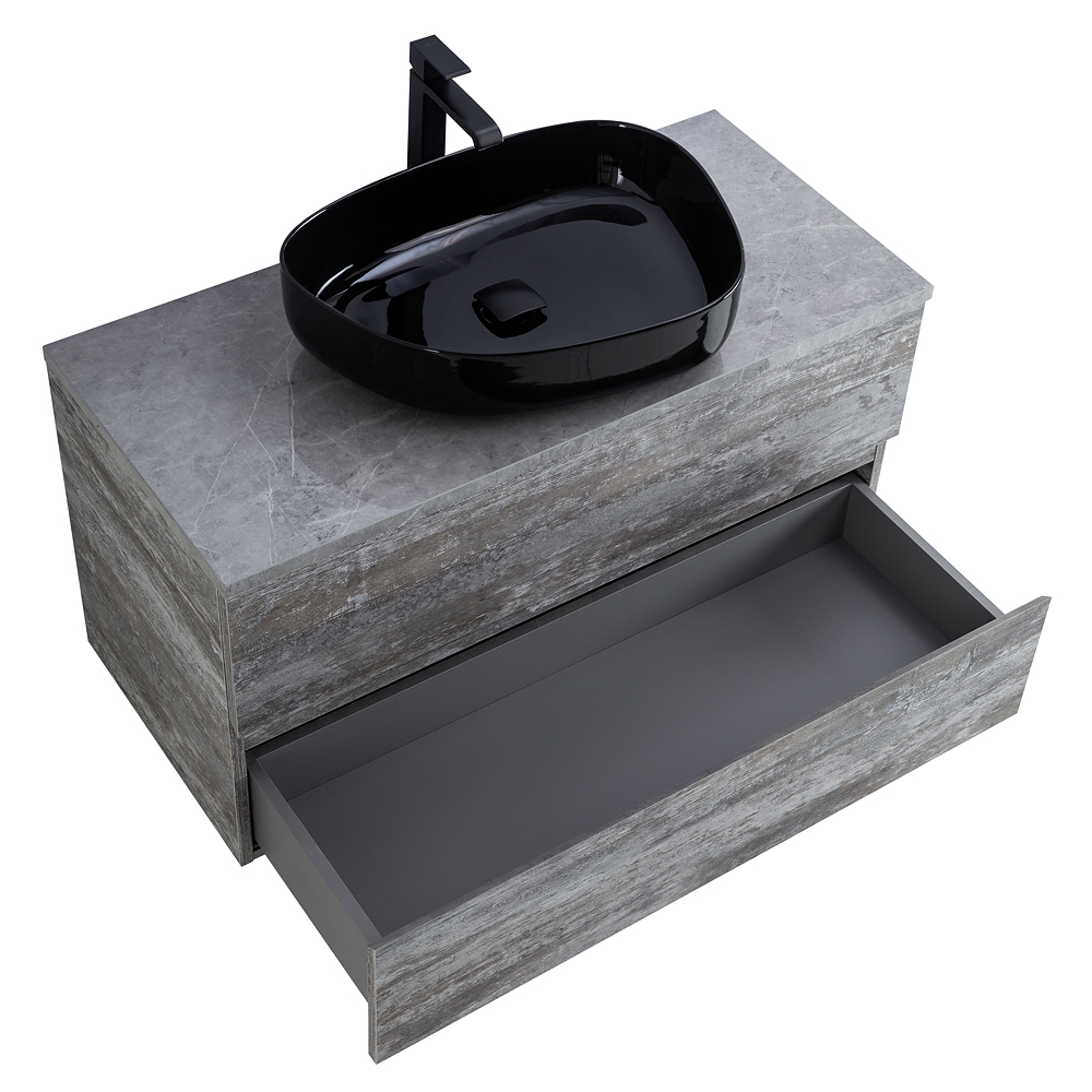 Приобрести cezares тумба со столешницей molveno 46 80 см legno grigio, серый molveno 46-80-2c-so-lg