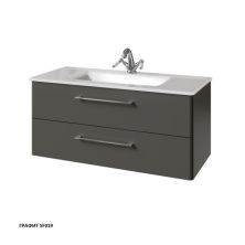 Caprigo Тумба с раковиной ACCORD 100 см, графит