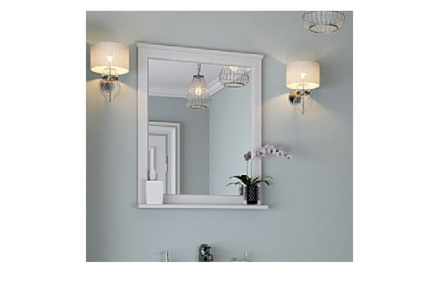 Приобрести зеркало акватон леон 65 см , белый дуб 1a187102lbps0