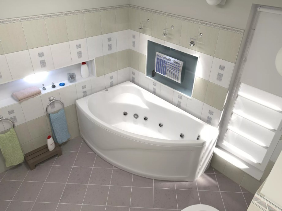 Приобрести bas акриловая ванна николь r 170*102