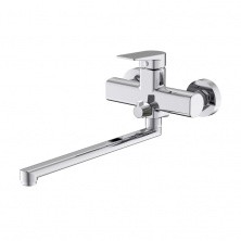 IDDIS Смеситель для ванны Bridge 212мм, хром BRDSB02i10WA