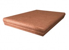 Ступень Kerama Marazzi Аллея угловая кирпичный 30х30