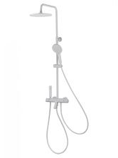 Душевая система с термостатом WONZON & WOGHAND The ONE, Белый матовый (WW-B3094-MW)