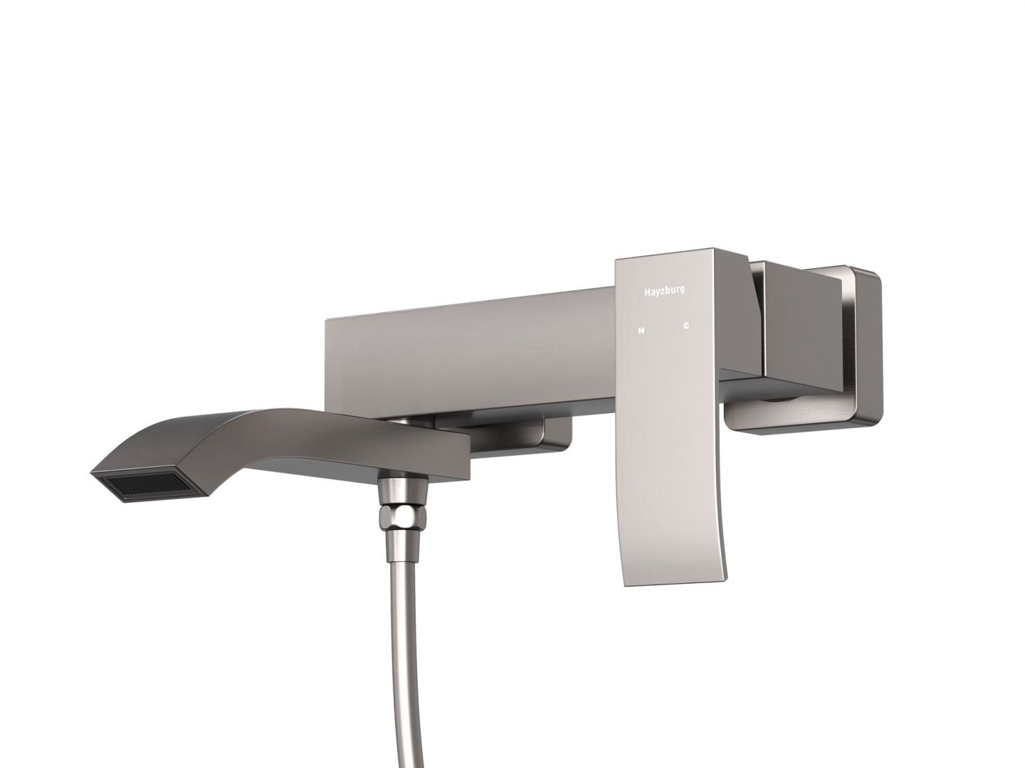 Приобрести hayzburg смеситель для ванны, никель hb-3009bn