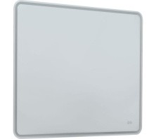 Aquanet Зеркало Ирис 90x80 см с LED подсветкой и подогревом